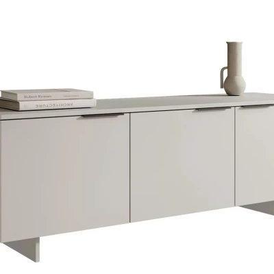 Televizní stolek se skříňkami 150 cm DEASY - pískový béžový