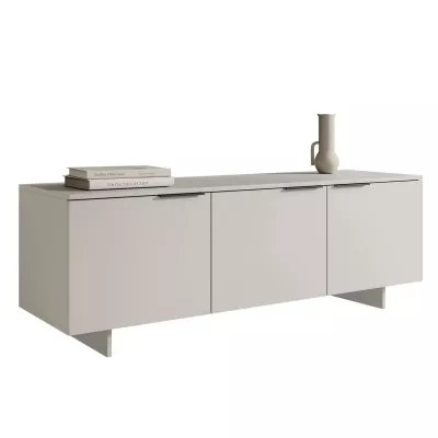 Televizní stolek se skříňkami 150 cm DEASY - pískový béžový