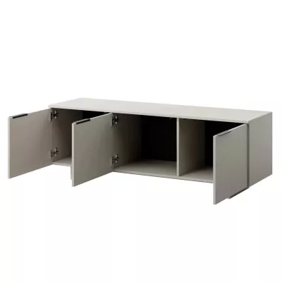 Televizní stolek se skříňkami 150 cm DEASY - pískový béžový