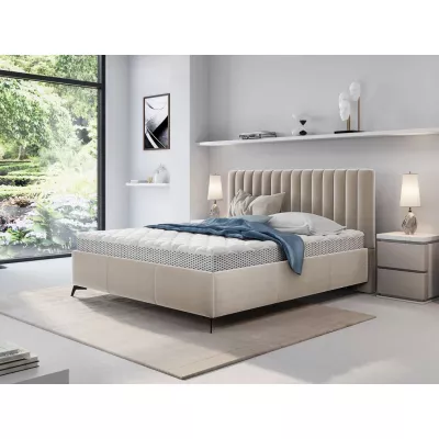Jednolůžková postel s úložným prostorem 120x200 TANIX - béžová