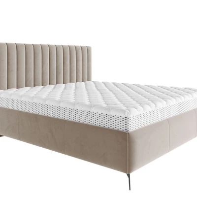 Jednolůžková postel s úložným prostorem 120x200 TANIX - béžová
