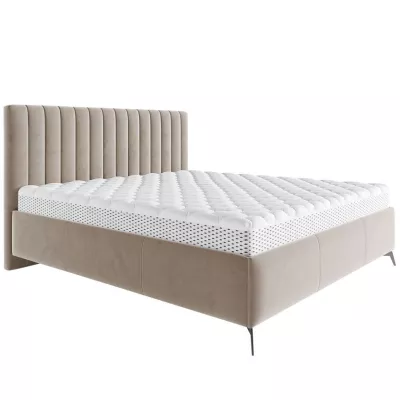Jednolůžková postel s úložným prostorem 120x200 TANIX - béžová