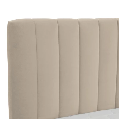 Jednolůžková postel s úložným prostorem 120x200 TANIX - béžová
