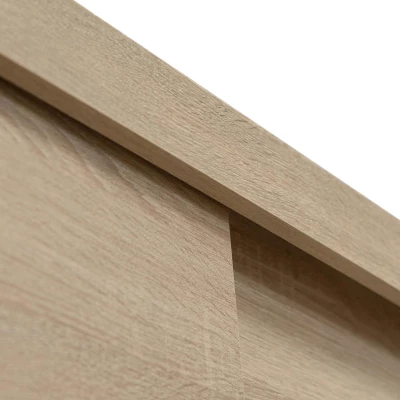 Šatní skříň 180 cm s posuvnými dveřmi a LED osvětlením FLORENCIO 1 - kašmír