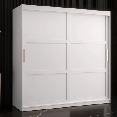 Šatní skříň 180 cm MALIA 1 - bílá