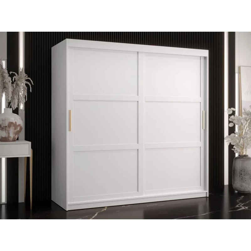 Šatní skříň 180 cm MALIA 1 - bílá