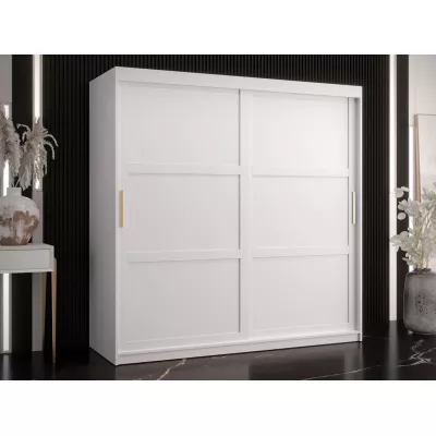 Šatní skříň 180 cm MALIA 1 - bílá