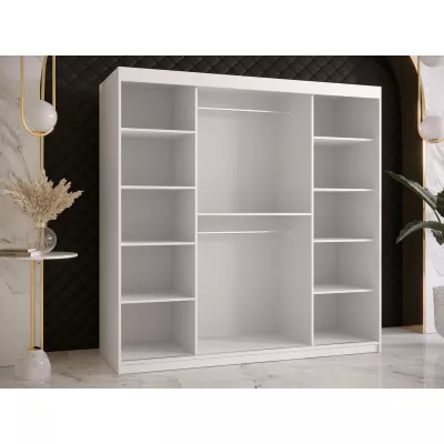 Šatní skříň 180 cm MALIA 1 - bílá