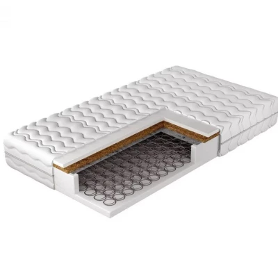 Pružinová matrace s kokosovou rohoží 90x200 TIFA