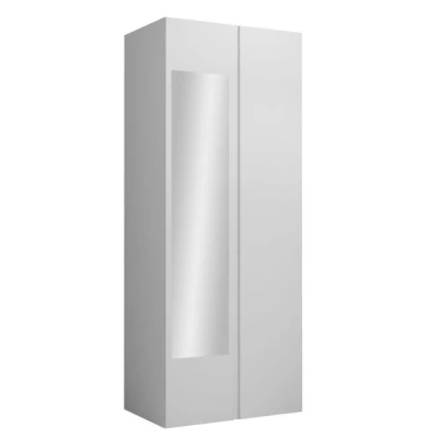 Zrcadlová skříň do předsíně 74 cm SELAND - bílá