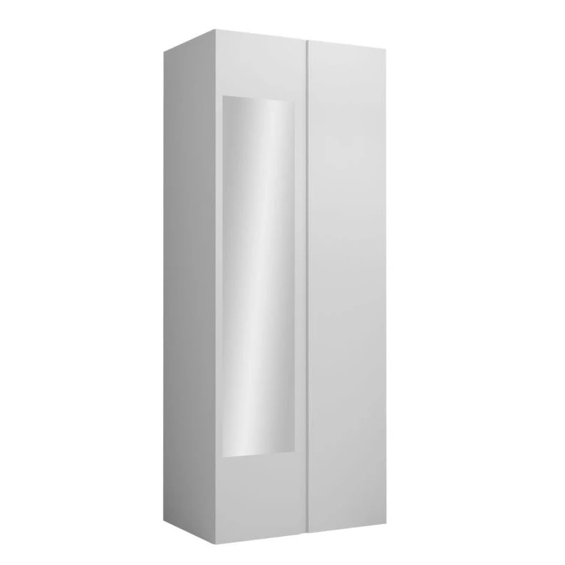 Zrcadlová skříň do předsíně 74 cm SELAND - bílá