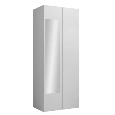 Zrcadlová skříň do předsíně 74 cm SELAND - bílá