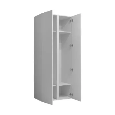 Zrcadlová skříň do předsíně 74 cm SELAND - bílá