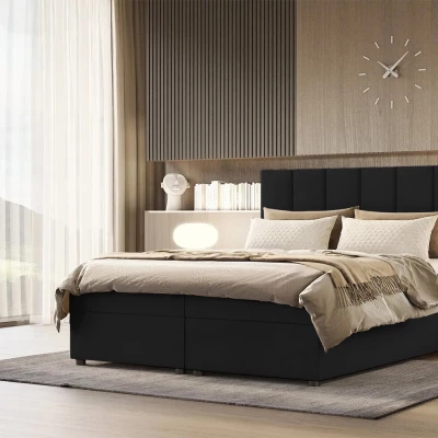 Hotelová postel DELTA 1 - 160x200, černá