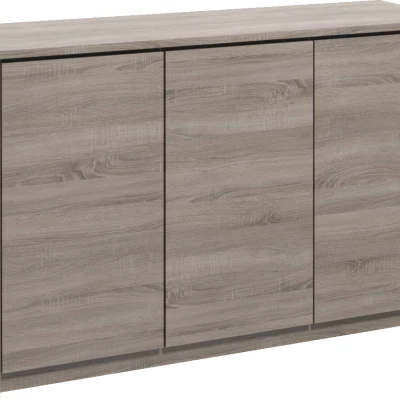 Komoda s dvířky FEREIRA - dub lanýž