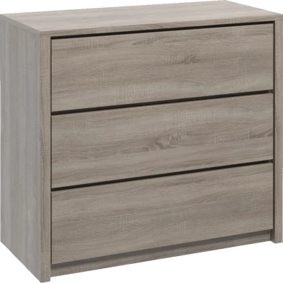 Komoda se šuplíky FEREIRA - dub lanýž