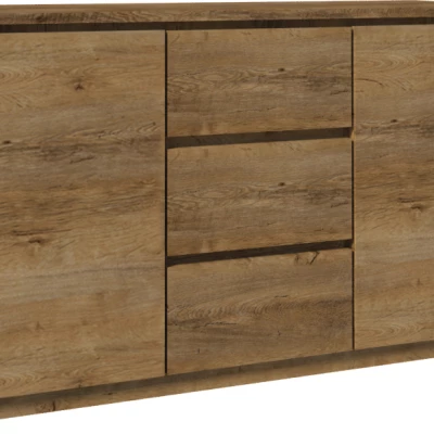 Široká komoda FEREIRA - dub lefkas