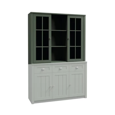 Nástavba na komodu MARIONA - zelená