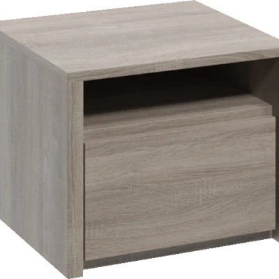 Noční stolek FEREIRA - dub lanýž