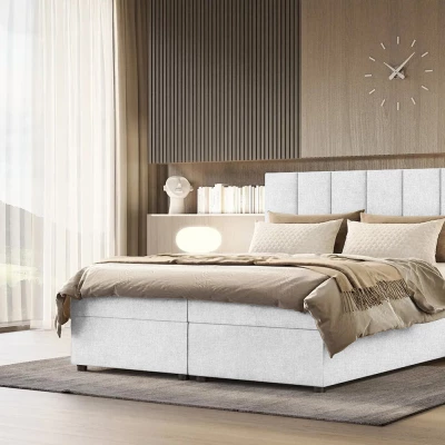 Kontinentální postel DELTA 4 - 180x200, bílá