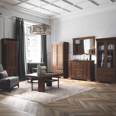 Konferenční stolek s úložným prostorem GREGORIA - samoa king