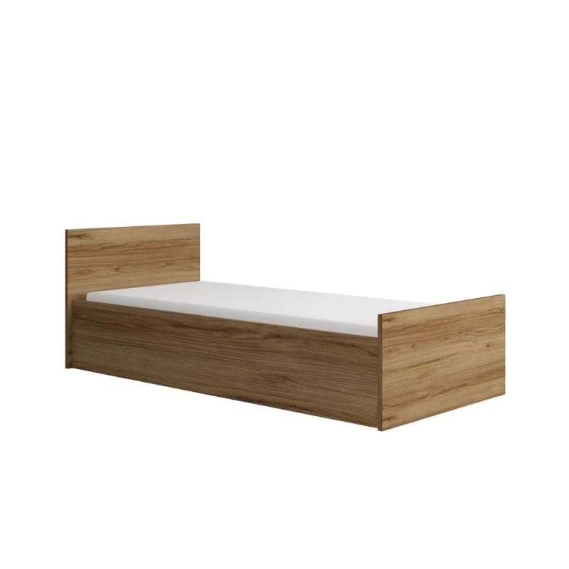 Jednolůžková postel 80x200 ANDOVER - dub catania
