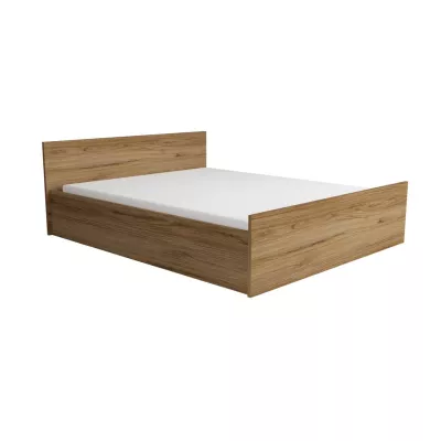 Dvojlůžková postel 160x200 ANDOVER - dub catania