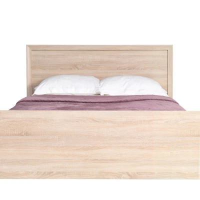Manželská postel se šuplíky 140x200 FRIDLEY - dub sonoma