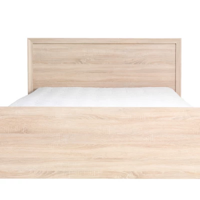 Manželská postel se šuplíky 160x200 FRIDLEY - dub sonoma