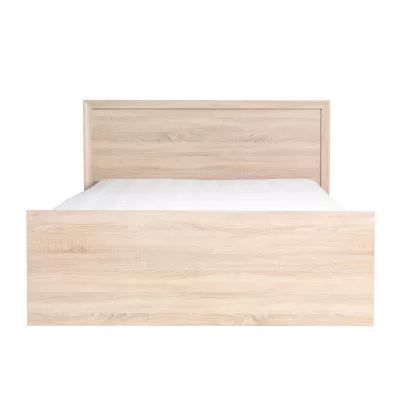 Manželská postel se šuplíky 160x200 FRIDLEY - dub sonoma