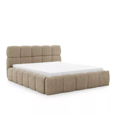 Manželská čalouněná postel 180x200 ZOUZETE - šedá