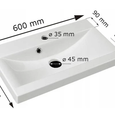 Koupelnová sestava ESTELA 2 - černá