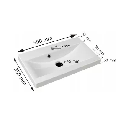 Koupelnová sestava ESTELA 2 - černá