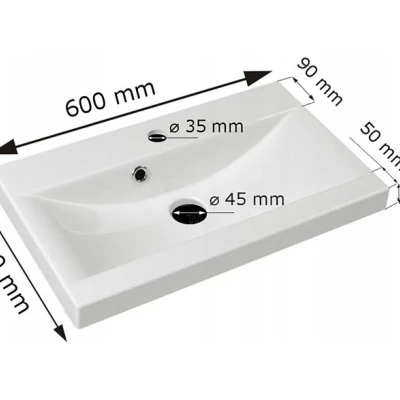 Koupelnová sestava MAYRA - kaštan