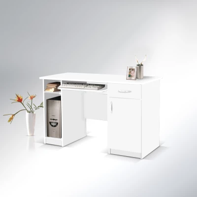 PC stůl BANDERA MAXI 3 - bílý