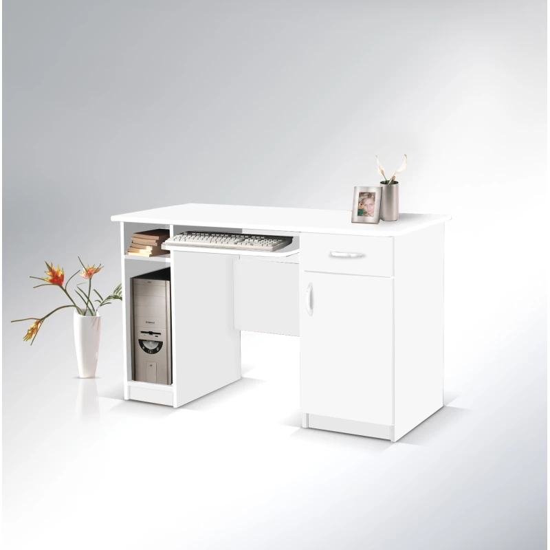 PC stůl BANDERA MAXI 3 - bílý
