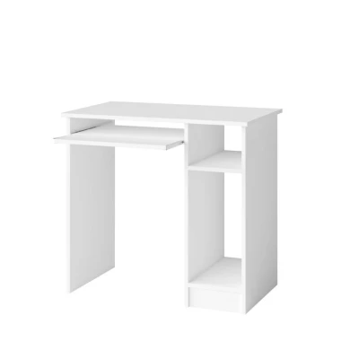 Počítačový stolek BANDERA MINI - bílý