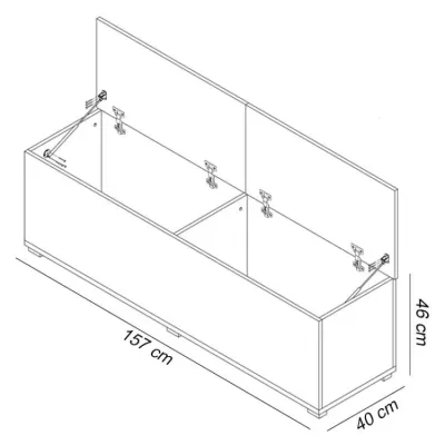 Peřináč ANDOVER - kaštan wenge
