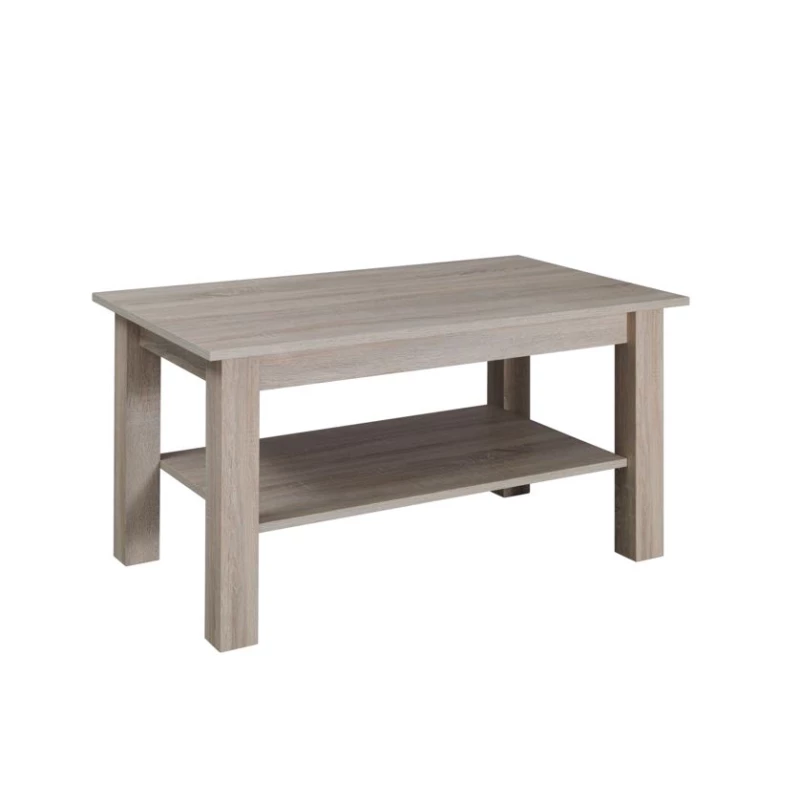 Konferenční stolek s poličkou DASSEL 1 - dub sonoma