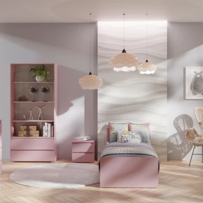 Noční stolek LIONU - marshmallow