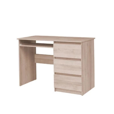 PC stůl LIONU - dub sonoma