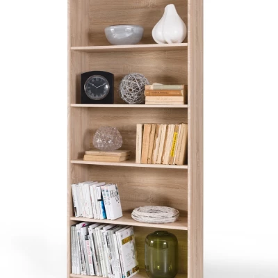 Vysoký regál 80 cm AVOCA - dub sonoma