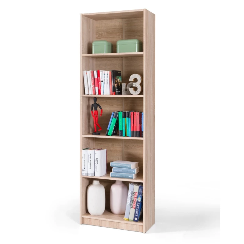 Vysoký regál 60 cm AVOCA - dub sonoma