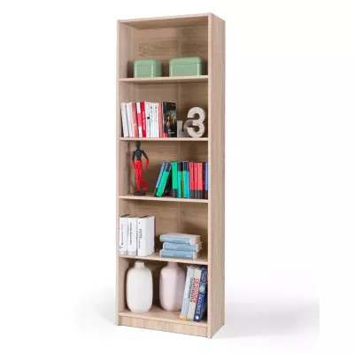 Vysoký regál 60 cm AVOCA - dub sonoma