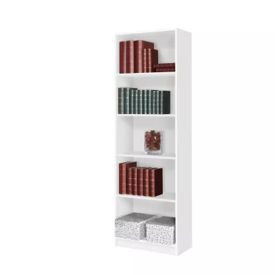 Vysoký regál 60 cm AVOCA - bílý