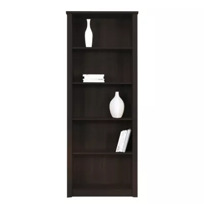 Úzký regál FRIDLEY - dub sonoma čokoláda