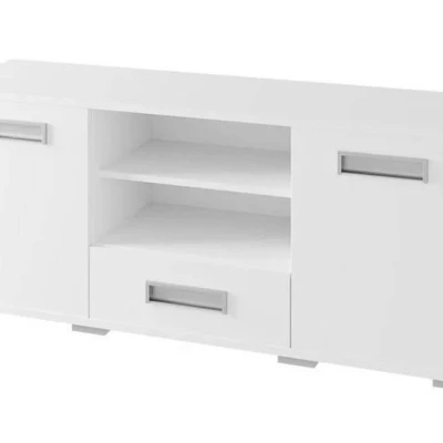 TV stolek MAKEL - bílá