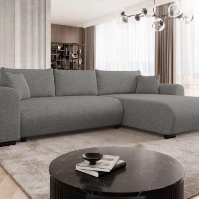 Rohová sedací souprava KANOPE - šedá 1