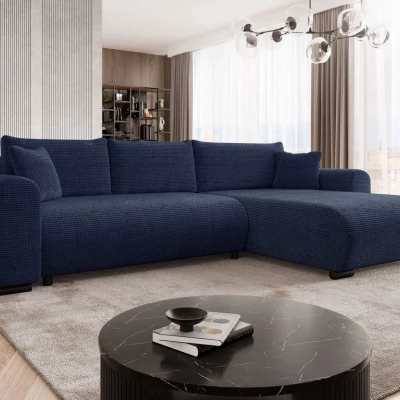 Rohová sedací souprava KANOPE - modrá