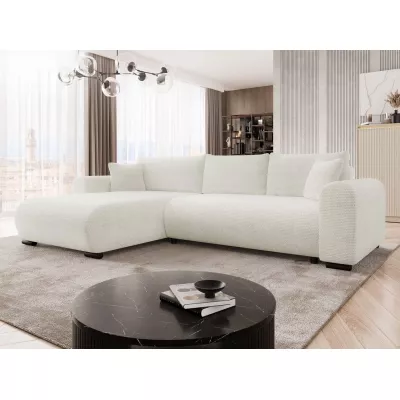 Rohová sedací souprava KANOPE - smetanová